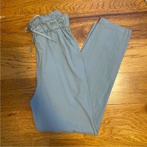Lululemon Stretch High-Rise 7/8th Light Blue Pants